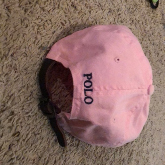 Pink polo hat - Picture 2 of 2